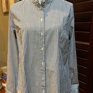 Jcrew factory Striped Button-Up Shirt size M